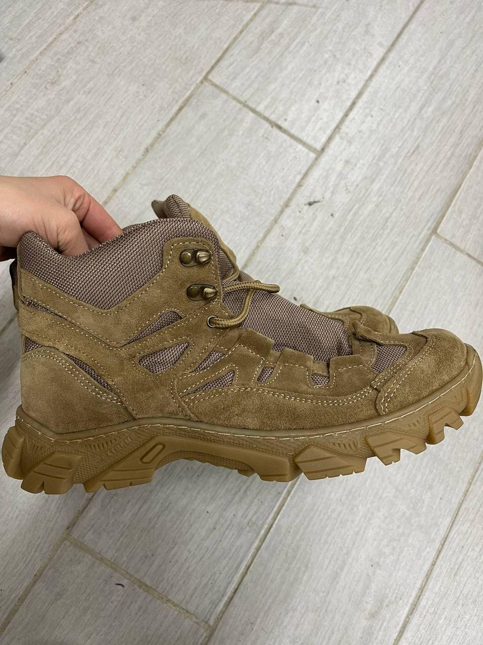 

Кроссовки высокие тактические, Бежевый