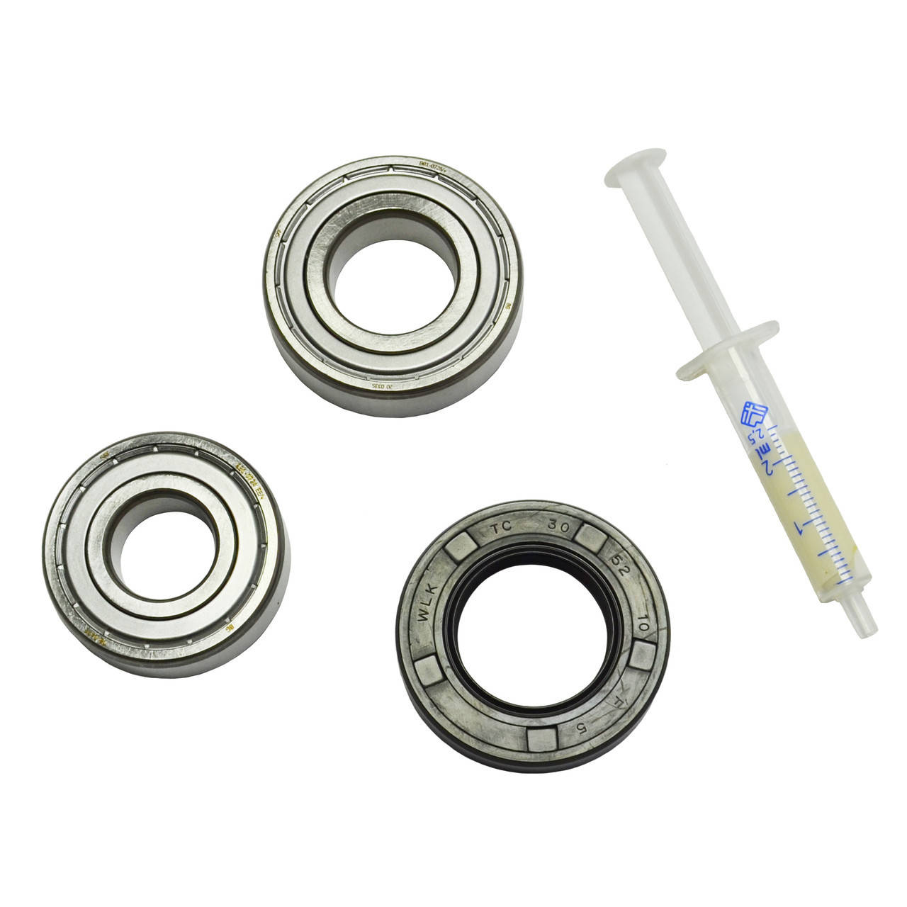 

Комплект подшипников и сальник (6204+6205+30*52*10) для стиральной машины Indesit, Ariston