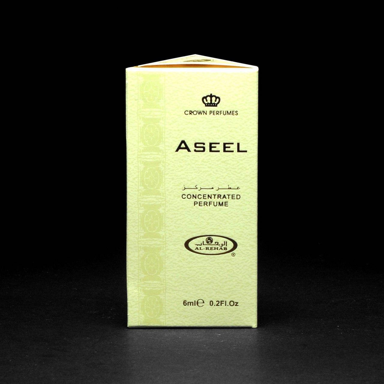 

Мужские масляные духи ASEEL (Настоящий) от Al Rehab - брутальный восточный аромат, 6 мл