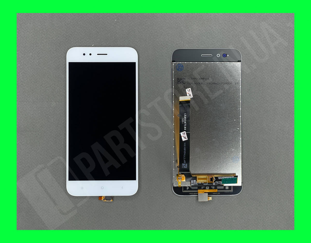 

Дисплей Xiaomi Mi A1 / Mi 5X с сенсором, белый (оригинальные комплектующие)