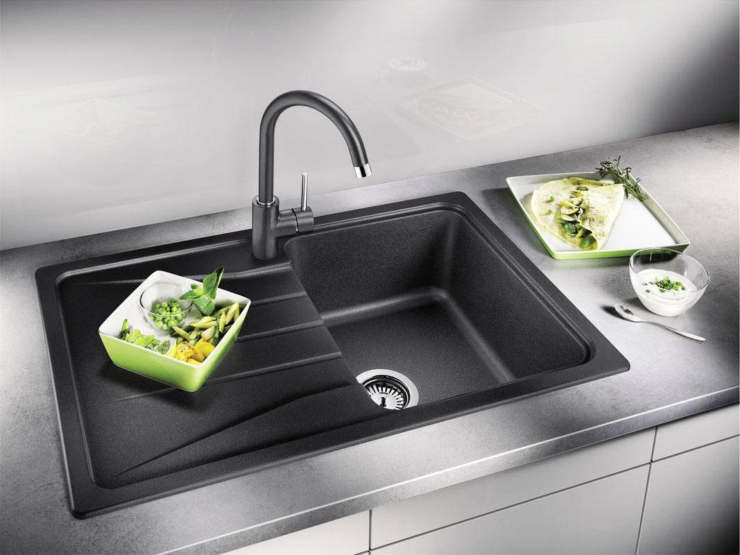 

ГРАНИТНАЯ МОЙКА ASKANIA «ELEGANT» RV 01 black, Черный