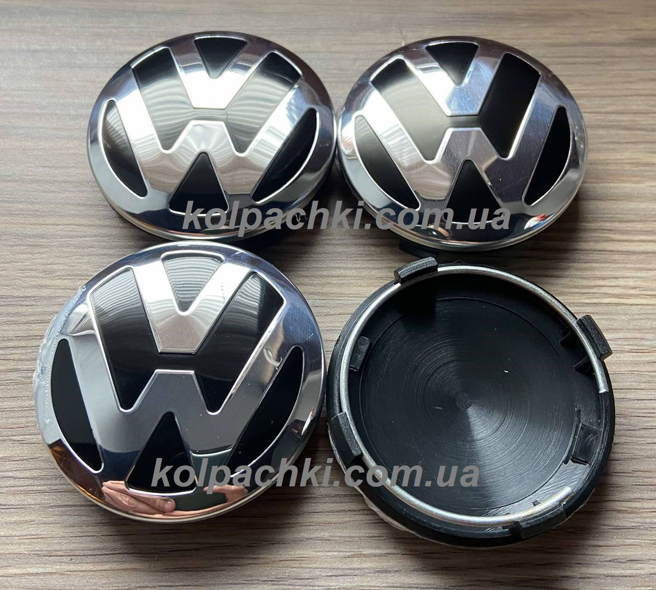 

Колпачки для дисков Audi с логотипом Volkswagen 4B0601170 (59/56) VW 59 мм 56 мм