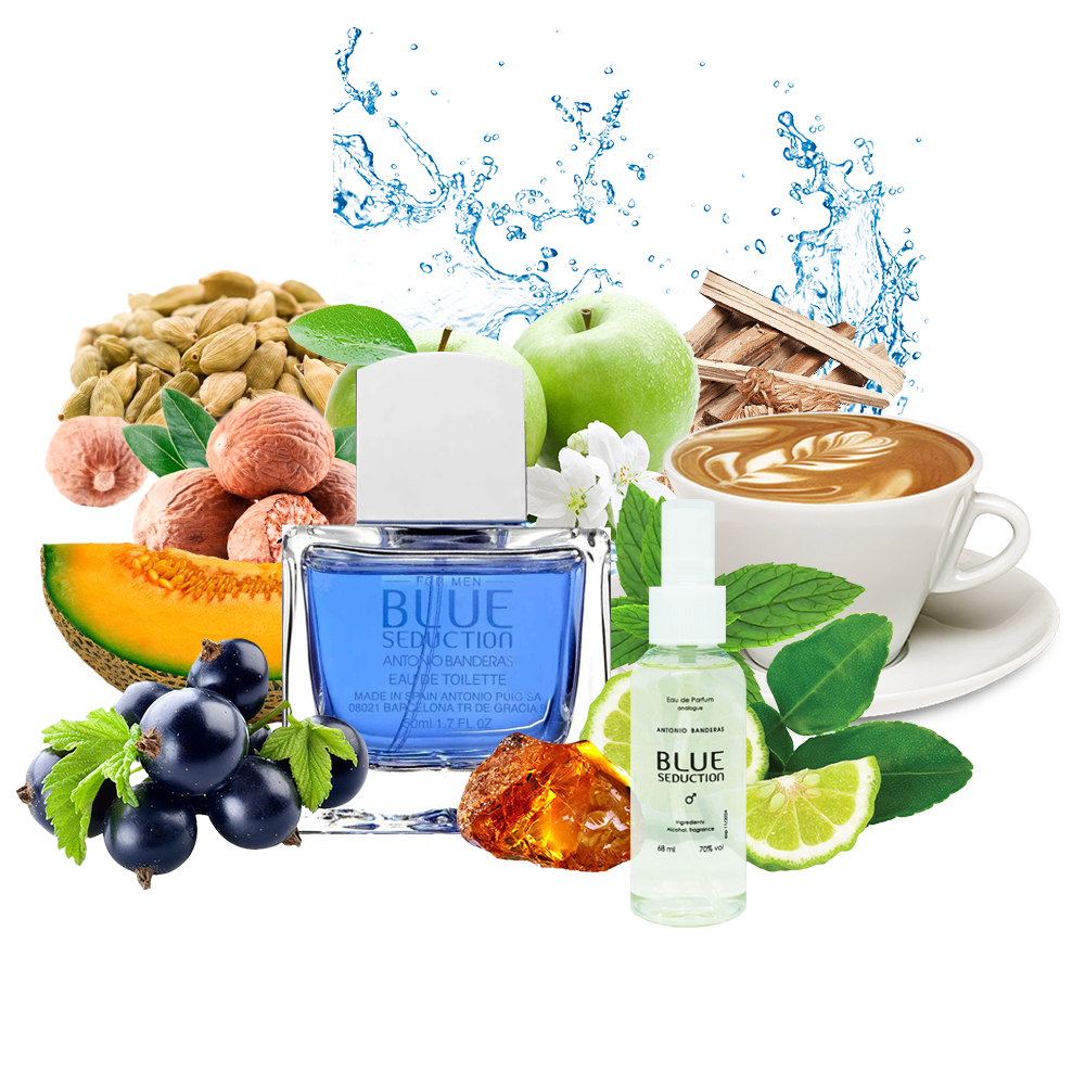 

Парфюмированная вода мужской ANTONIO BANDERAS Blue Seduction 68 ml