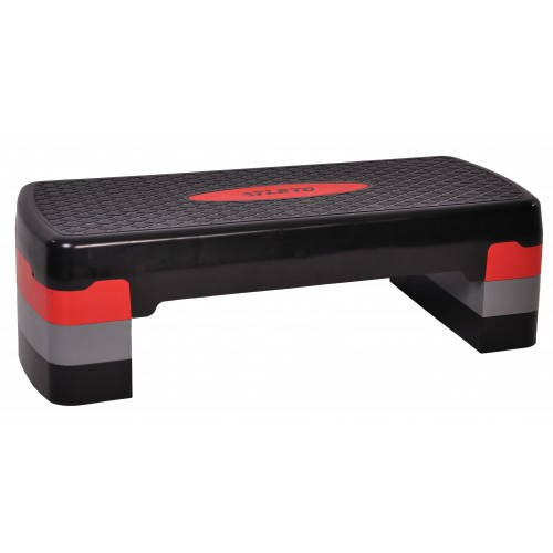 

Степ-платформа для фитнеса аэробики и дома Atleto трехступенчатая, Балансировочная доска степпер тренажер