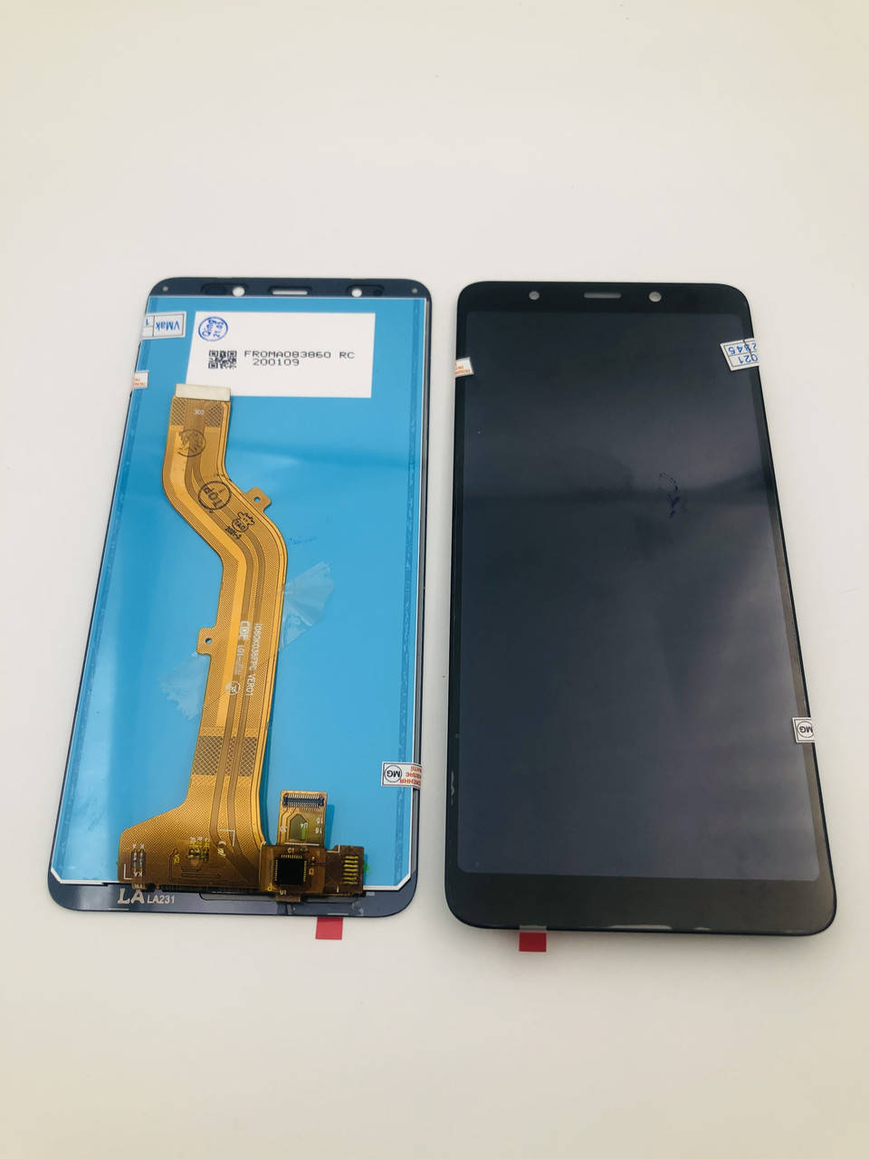 

Дисплей для мобильного телефона Tecno Pop 4 (BC2/BC2C), черный, с тачскрином