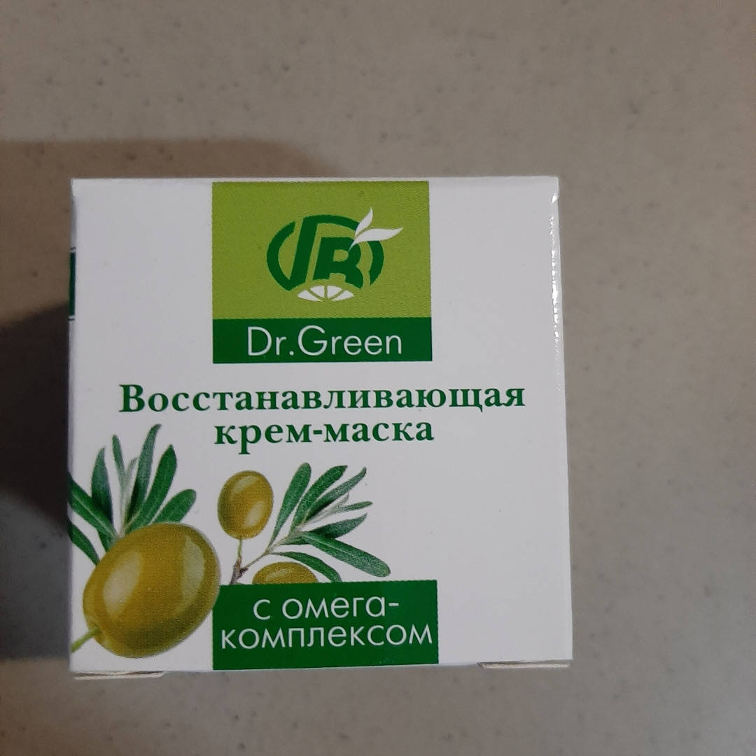 

Грин-Виза Крем-маска восстанавливающая с омега-комплексом «Dr.Green»