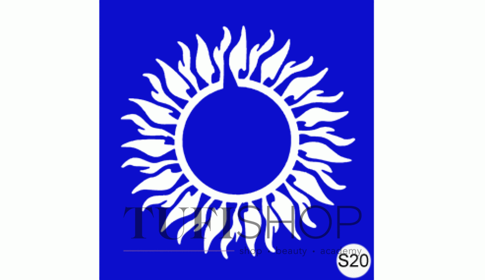 

Трафарет для дизайна хной KODI S20