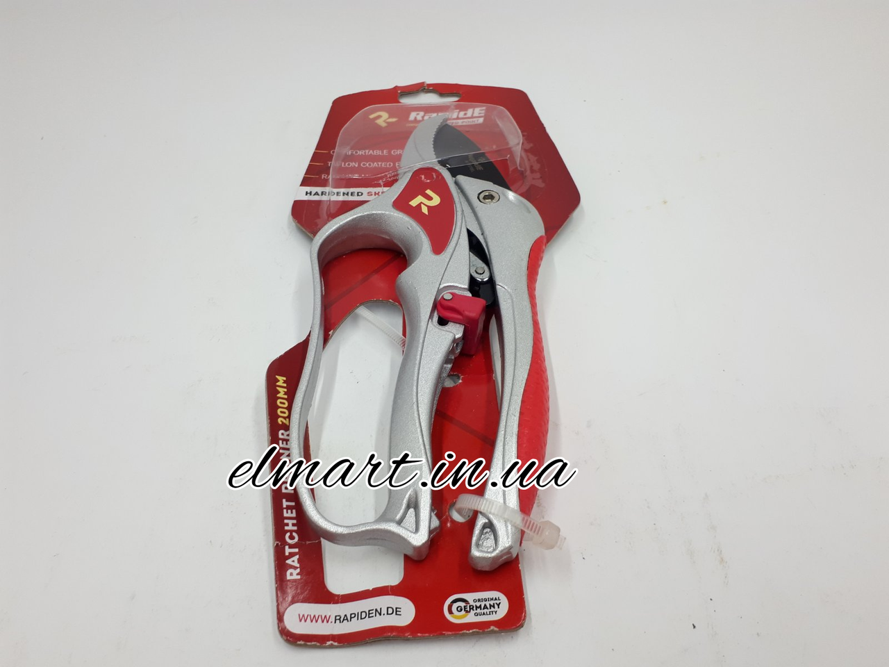

Секатор Rapidde Red Point R3050 с храповым механизмом,титановый корпус,лезвие SK5