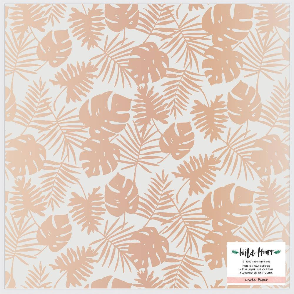 

Папір двосторонній - WGold Holographic - Wild Heart - Crate Paper - 30x30