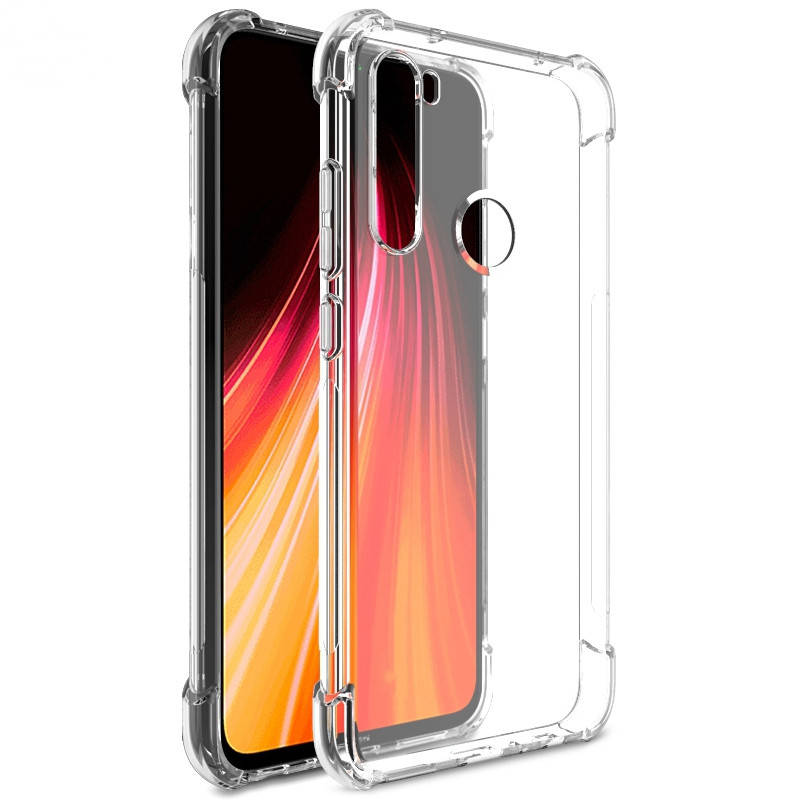 

Силиконовый чехол для Xiaomi Redmi Note 8 Прозрачный противоударный