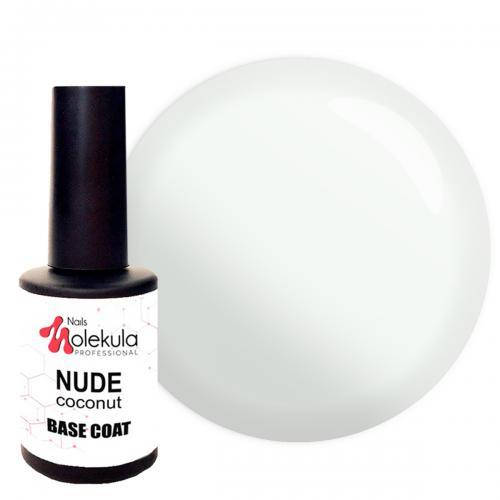 

Камуфлююча база Molelula Base Coat Nude Coconut, 12ml