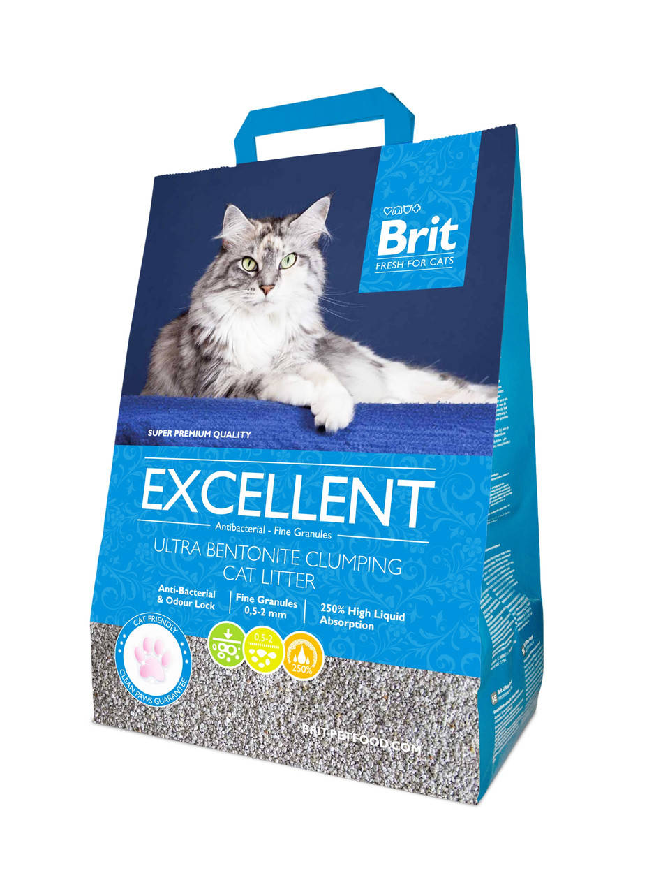 

Бентонитовый наполнитель Brit Fresh Excellent для кошачьего туалета 5 кг