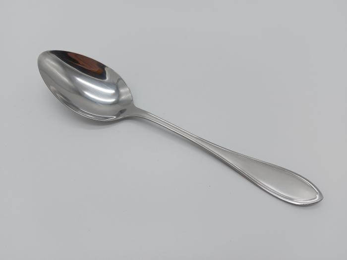 

Ложка столовая нержавейка Италия L 20,5 cm в упаковке 12 штук из нержавеющей стали
