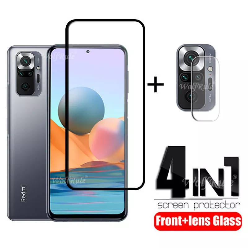 

Закаленное защитное Стекло для экрана и объектива 2 мм для Xiaomi Redmi Note 10 Pro