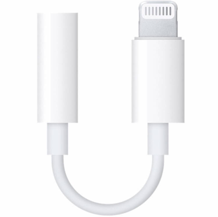 

Адаптер - переходник для Apple iPhone AUX 3.5 на Lightning