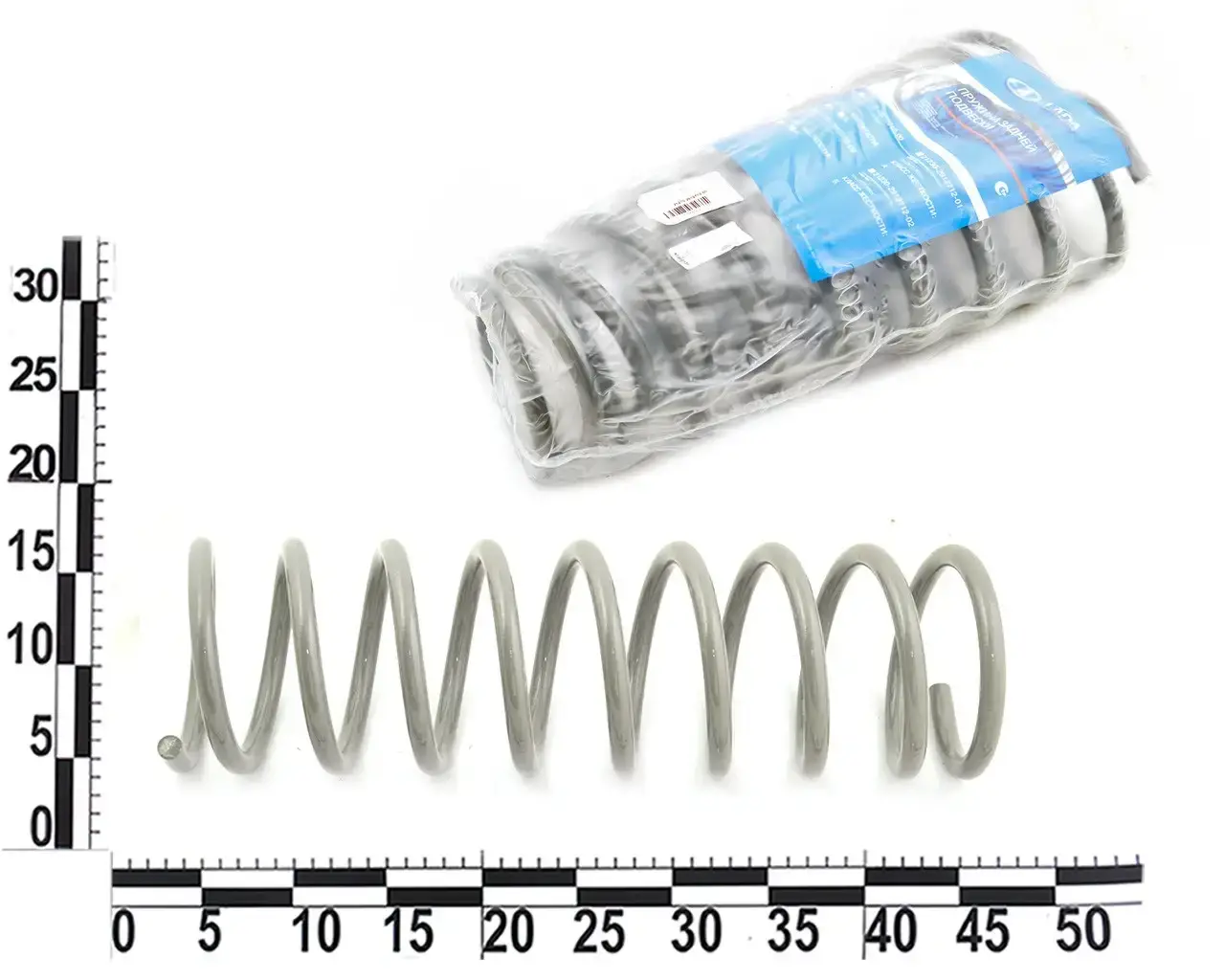 

Пружина подвески ВАЗ 2121-214 зад. б/метки (Жесткая)