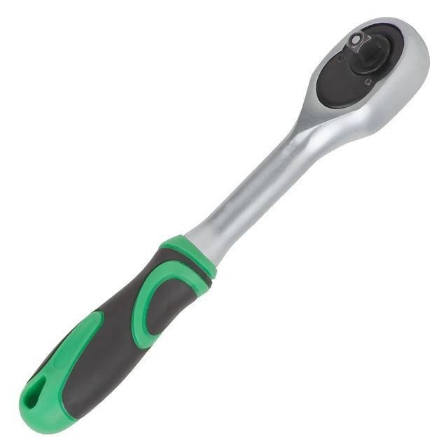 

Ключ трещотка 1/2", с храповым механизмом на 72 зуба INTERTOOL HT-2126