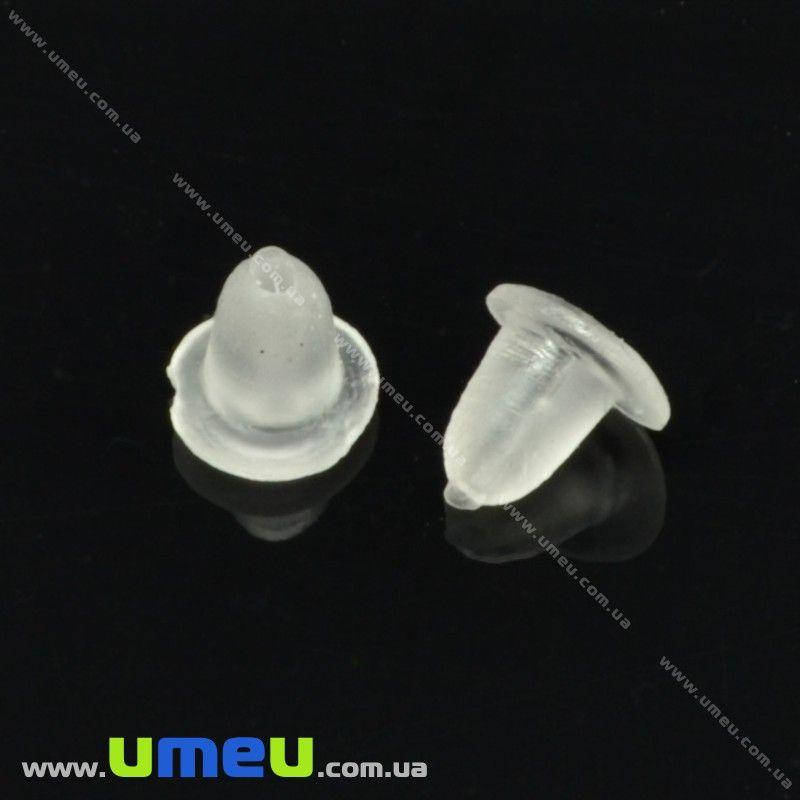 

Заглушки для пусет силиконовые, Прозрачные, 4х4 мм, 1 пара (OSN-001382)