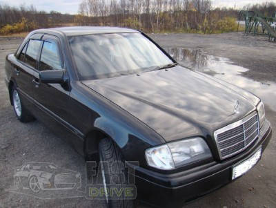 

ДЕФЛЕКТОРЫ ОКОН, ВЕТРОВИКИ MERCEDES BENZ C-KLASSE SD (W202) 1993-2000 COBRA