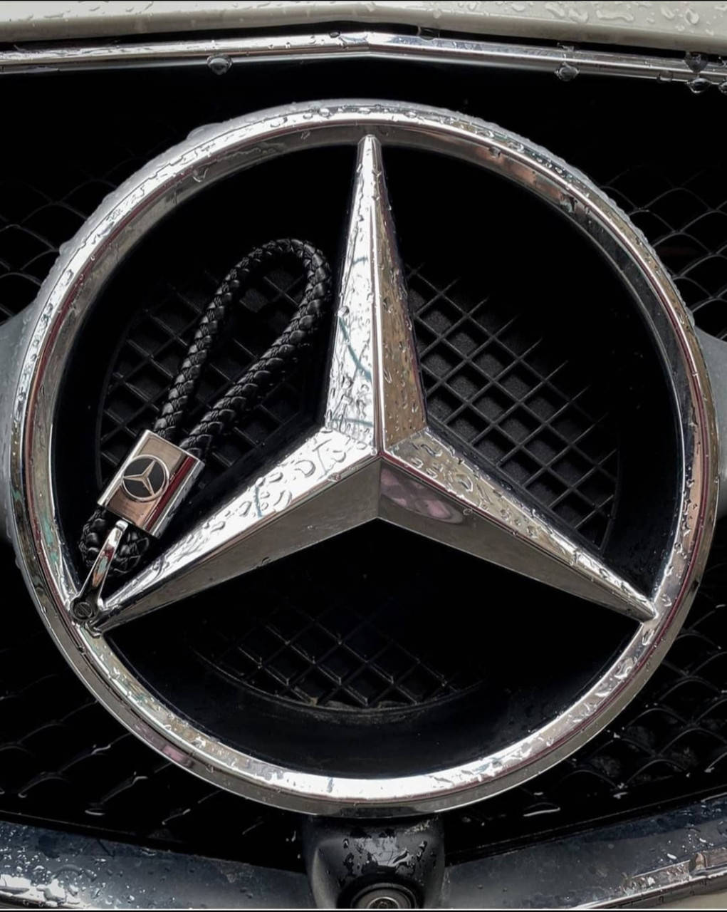 

Брелок для автомобильных ключей Mercedes, Черный