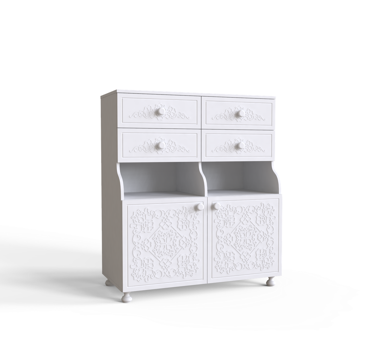 

Комод 90 Amelie Art In Head 900x1000x400 білий супермат (103050301)