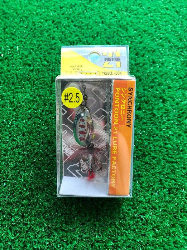 

Блесна вертушка Pontoon 21 SYNCHRONY #2,5 цвет-1 (6.8g) Цвет7