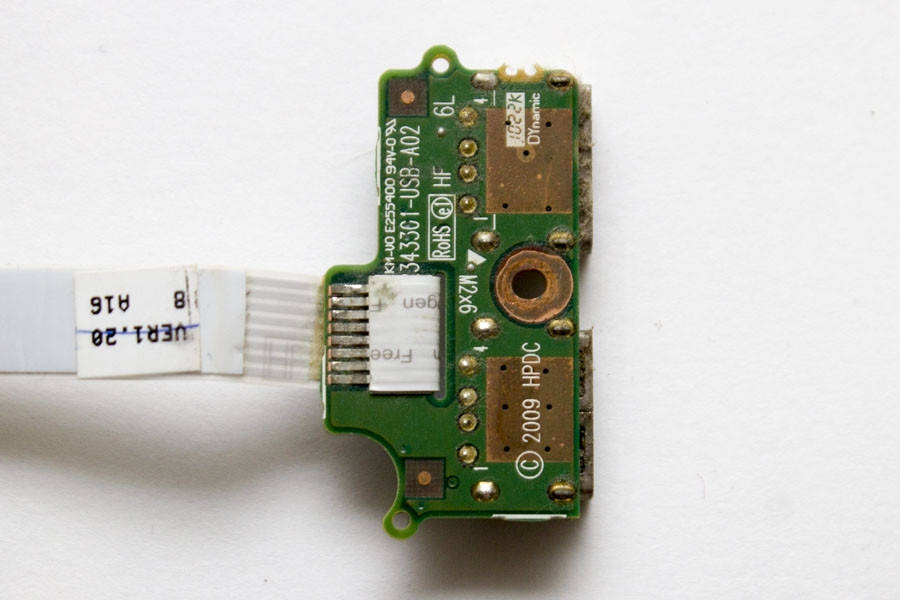 

Доп. плата HP 620, 625 Плата USB(6050a2343101 , 6050a2343301) бу