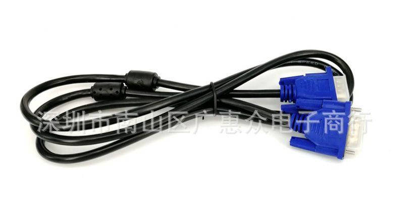 

Кабель VGA для монитора 1.5м с ферритовым кольцом ТОЛСТЫЙ шнур вга