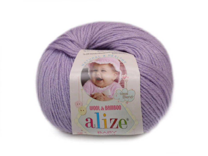

Alize Baby Wool, сирень №146, Сиреневый