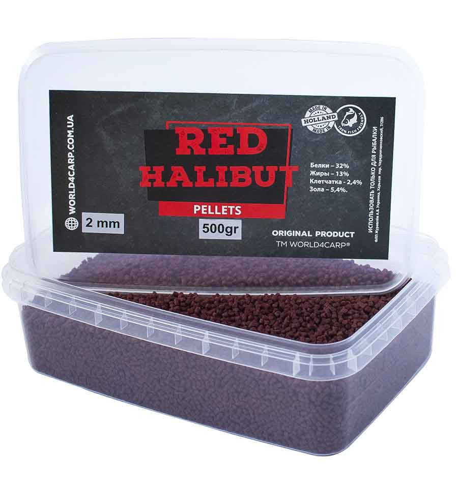 

Пеллетс RED HALIBUT (палтус) 2 мм, 500 г