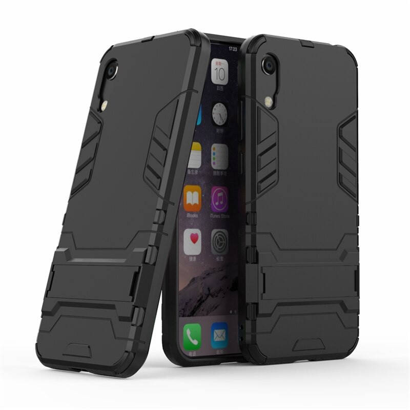 

Чехол для Huawei Y6 2019 Hybrid Armored Case черный