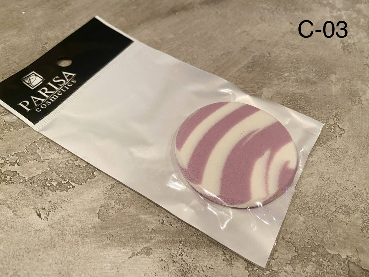 

Parisa Спонж C-03 круглый цветной