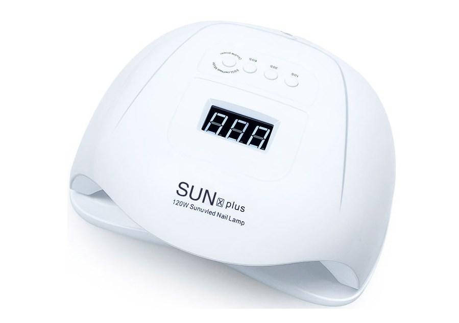 

Лампа для сушки гель-лака SUN X Plus 120 W UV&LED, Белый