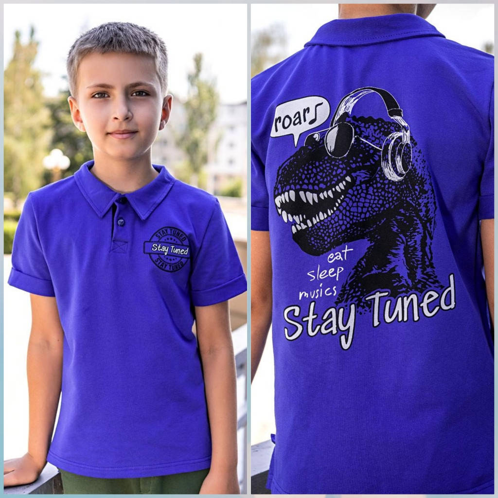 

Детская футболка поло для мальчика 140