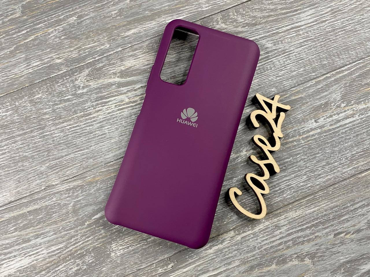 

Чехол Soft touch для Huawei P Smart 2021 (6 цветов) баклажановый