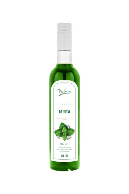 

Сироп Мята TM Delicia, стеклянная бутылка 700 мл