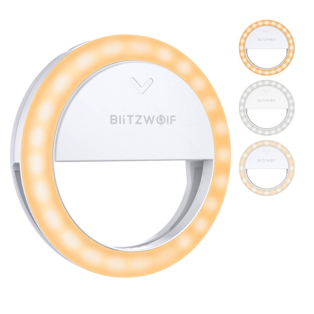 

Селфи лампа клипса на телефон BlitzWolf BW-SL0 Pro
