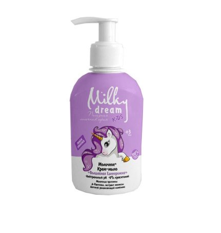 

Крем-мыло Milky Dream kids Волшебная Единорожка, 250 мл
