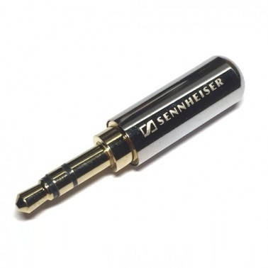 

Штекер стерео (3 pin) 3.5 jack, Sennheiser (с фиксатором для кабеля) (SILVER)