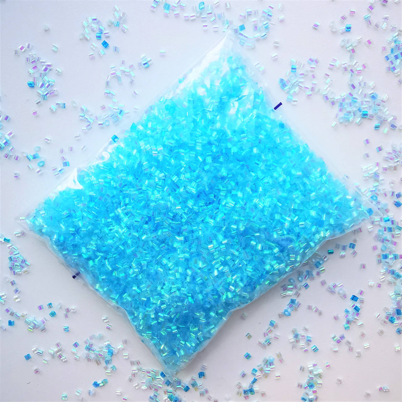 

Бингсу Бидс (Bingsu Beads) голубые, 30г (~400мл)