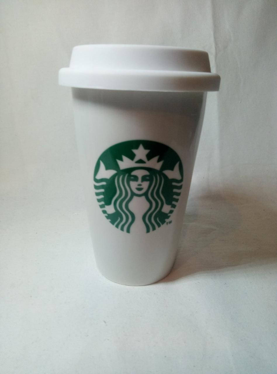 

Термо кружка starbucks, Керамическая чашка,стакан для горячих напиков 450мл
