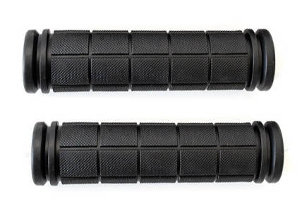 

Грипсы велосипедные BRAVVOS FL-368, резиновые, черные