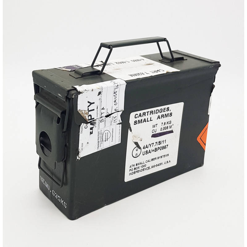 

Ящик (контейнер) для патронов Ammo Box Cal. 30/7.62. USA, оригинал.
