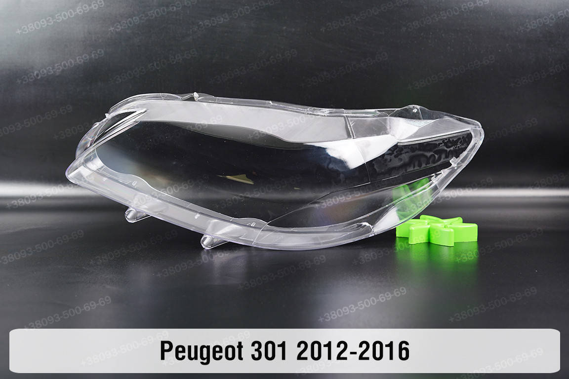 

Стекло фары Peugeot 301 (2012-2016) I поколение дорестайлинг левое