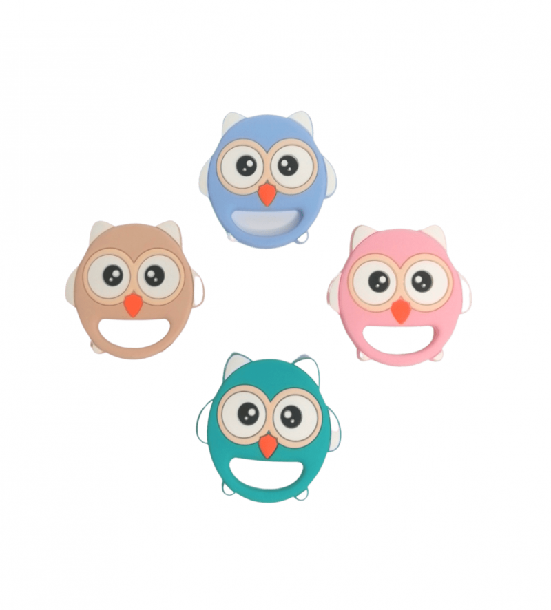 

Силиконовый прорезыватель Сова Li 326