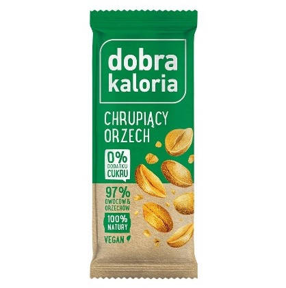 

Фруктовий батончик - хрусткий горіх Dobra Kaloria, 35г