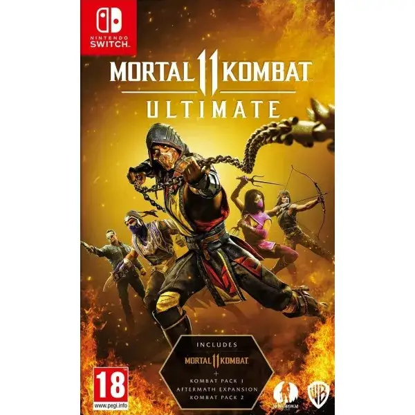 

Игра для Nintendo Switch Nintendo Mortal Kombat 11 Ultimate Русские субтитры