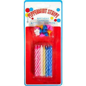 

Набор свечей для торта 12 шт., средние