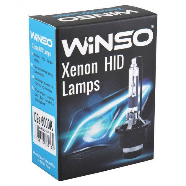 

Лампы ксенон WINSO D2S 6000K, 85V, 35W PK32d-2 (к-т 2шт.)