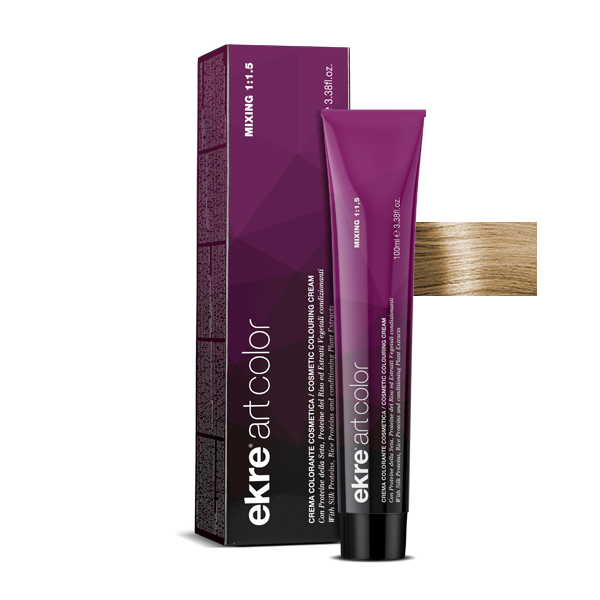 

Крем-краска для волос EKRE Art Color Cream №9/39 Very Light Sand Golden Blonde 100 мл (17209L')